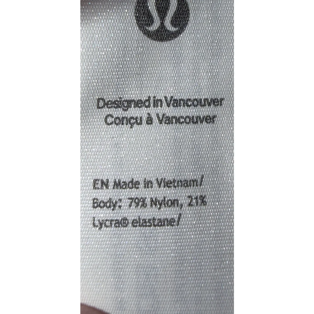 LULULEMON WUNDERMOST SQUARE-NECK BODYSUIT BLACK SHINE COLOR SIZE X-SMALL NWT - Picture 9 of 10